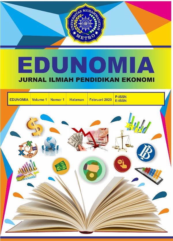 EDUNOMIA: Jurnal Ilmiah Pendidikan Ekonomi