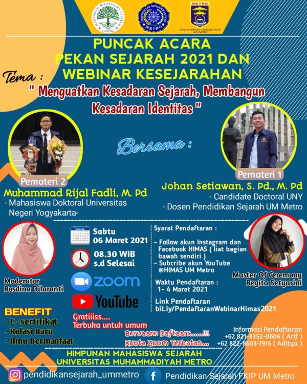 KEGIATAN PEKAN SEJARAH 2021