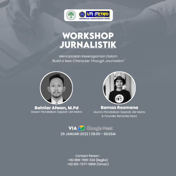 Workshop Administrasi Dalam Masa Era Glabalisasi Himpunan Mahasiswa Sejarah