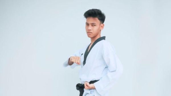 Mahasiswa Pendidikan Bahasa Inggris (PBI) Universitas Muhammadiyah (UM) Metro raih Juara 1 dalam ajang perlombaan Taekwondo Saburai Cup 