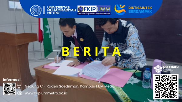 Sinergi Kuat Pendidikan: FKIP UM Metro dan SMA Muhammadiyah 1 Metro Resmikan Kerja Sama dan Gelar Workshop Inovatif