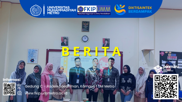 Dosen Pendidikan Matematika UM Metro Menjadi Pemateri Upgrading Day di SMP Cahaya Bangsa Metro, Ajak Guru Terapkan Numerasi di Kelas