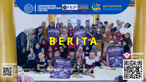 UM Metro Laksanakan Pengabdian Program Literasi Digital Cegah Anak dari Kecanduan Game dan Judi Online